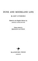 Dune and Moorland Life