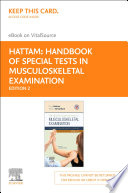 Handbook of Special Tests in Musculoskeletal Examination E-Book