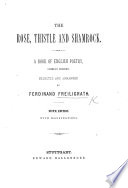 The Rose, Thistle and Shamrock. A Selection of English Poetry Chiefly Modern, by F. F.