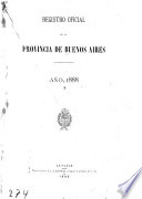 Registro oficial de la provincia de Buenos Aires - Buenos Aires (Argentina : Province)
