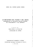 La metáfora del fuego y del agua