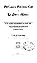 El comercio de Cuba y la Guerra Mundial